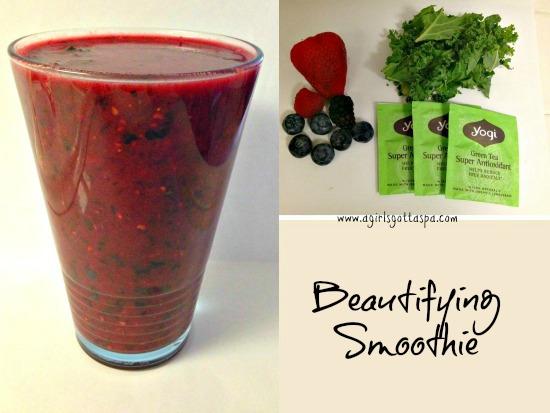 Beautifying Morning Smoothie Recipe - A Girl's Gotta Spa!