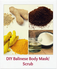 DIY Body Mask and Scrub Balinese Inspired - A Girl's Gotta Spa!