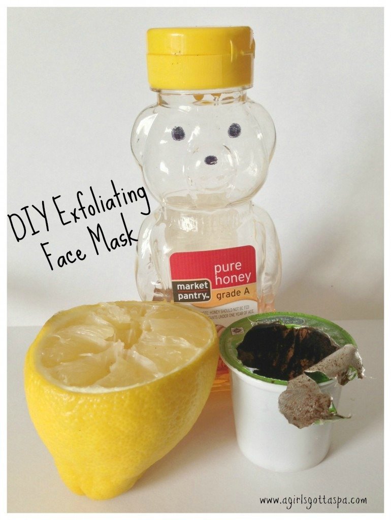 DIY Exfoliating Face Mask - A Girl's Gotta Spa!