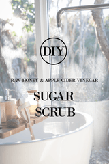 DIY Honey and Apple Cider Vinegar Sugar Scrub - A Girl's Gotta Spa!