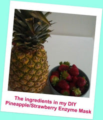 DIY Pineapple Strawberry Enzyme Facial Mask - A Girl's Gotta Spa!