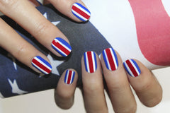 Stars and Stripes Nail Art How To - A Girl's Gotta Spa!