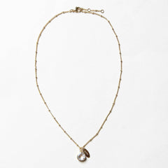 April Herkimer Diamond Birthstone Necklace by Tiny Rituals - A Girl's Gotta Spa!