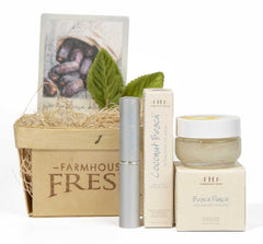 Beach Lip Gift Basket by FarmHouse Fresh skincare - A Girl's Gotta Spa!