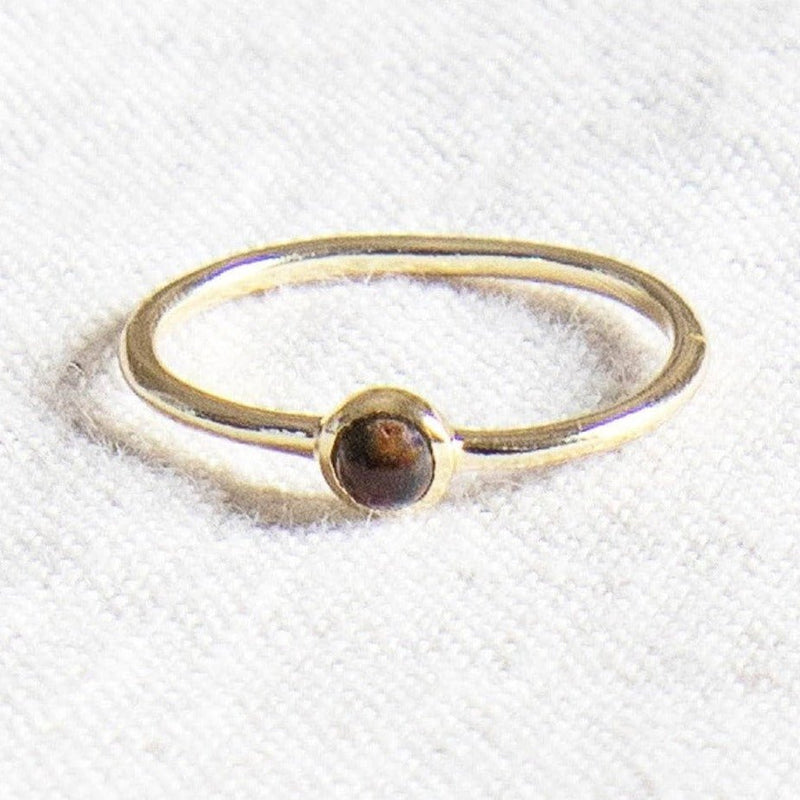 Bloodstone Silver or Gold Ring by Tiny Rituals - A Girl's Gotta Spa!