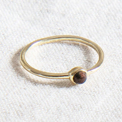 Bloodstone Silver or Gold Ring by Tiny Rituals - A Girl's Gotta Spa!