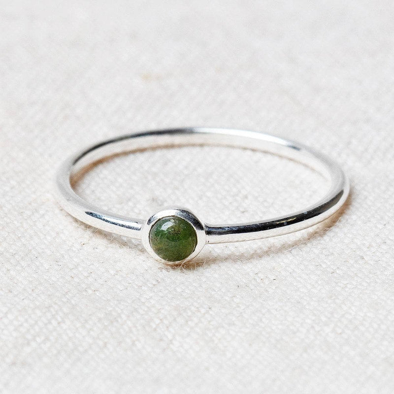 Bloodstone Silver or Gold Ring by Tiny Rituals - A Girl's Gotta Spa!