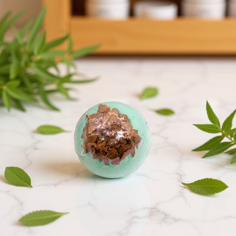 Eucalyptus and Spearmint Aromatherapy Bomb - A Girl's Gotta Spa!