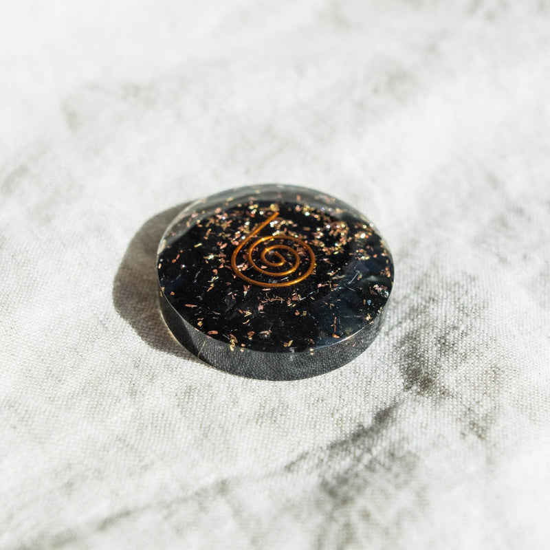 Gemstone Orgone Disc by Tiny Rituals - A Girl's Gotta Spa!