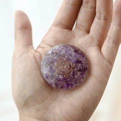 Gemstone Orgone Disc by Tiny Rituals - A Girl's Gotta Spa!