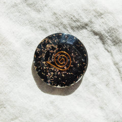 Gemstone Orgone Disc by Tiny Rituals - A Girl's Gotta Spa!