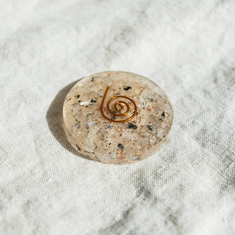 Gemstone Orgone Disc by Tiny Rituals - A Girl's Gotta Spa!