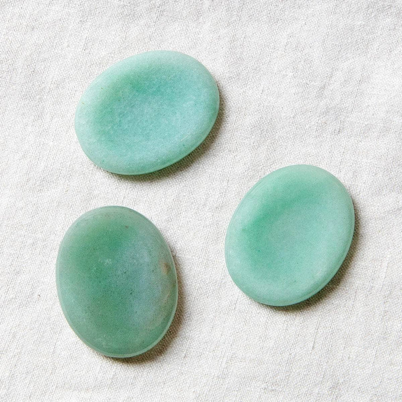 Green Aventurine Worry Stone by Tiny Rituals - A Girl's Gotta Spa!