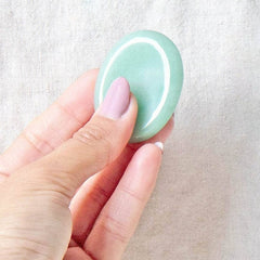 Green Aventurine Worry Stone by Tiny Rituals - A Girl's Gotta Spa!