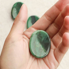 Green Jade Worry Stone by Tiny Rituals - A Girl's Gotta Spa!