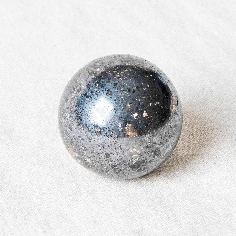 Hematite Sphere with Tripod by Tiny Rituals - A Girl's Gotta Spa!