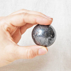 Hematite Sphere with Tripod by Tiny Rituals - A Girl's Gotta Spa!