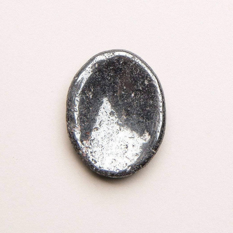 Hematite Worry Stone by Tiny Rituals - A Girl's Gotta Spa!