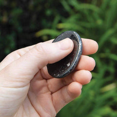 Hematite Worry Stone by Tiny Rituals - A Girl's Gotta Spa!