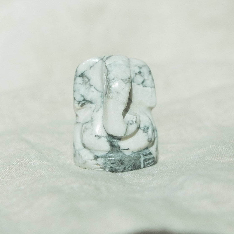 Howlite Ganesh by Tiny Rituals - A Girl's Gotta Spa!