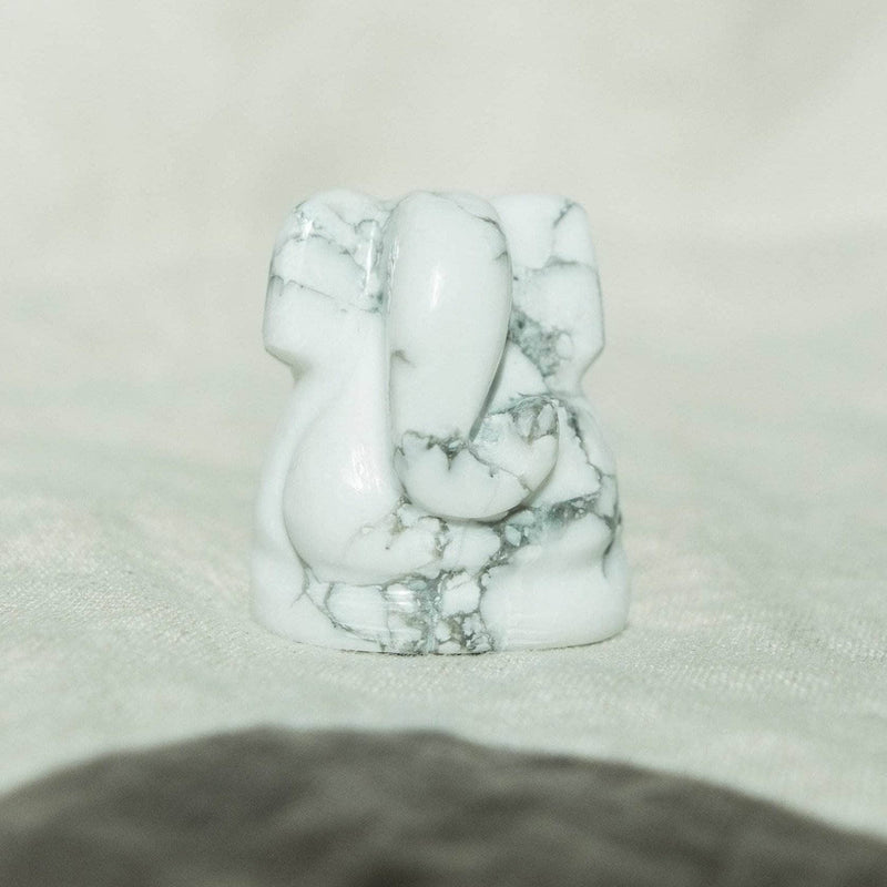 Howlite Ganesh by Tiny Rituals - A Girl's Gotta Spa!