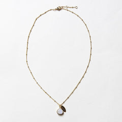 June Rainbow Moonstone Birthstone Necklace by Tiny Rituals - A Girl's Gotta Spa!