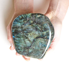 Labradorite Blue Flame Freeform Crystals by Tiny Rituals - A Girl's Gotta Spa!