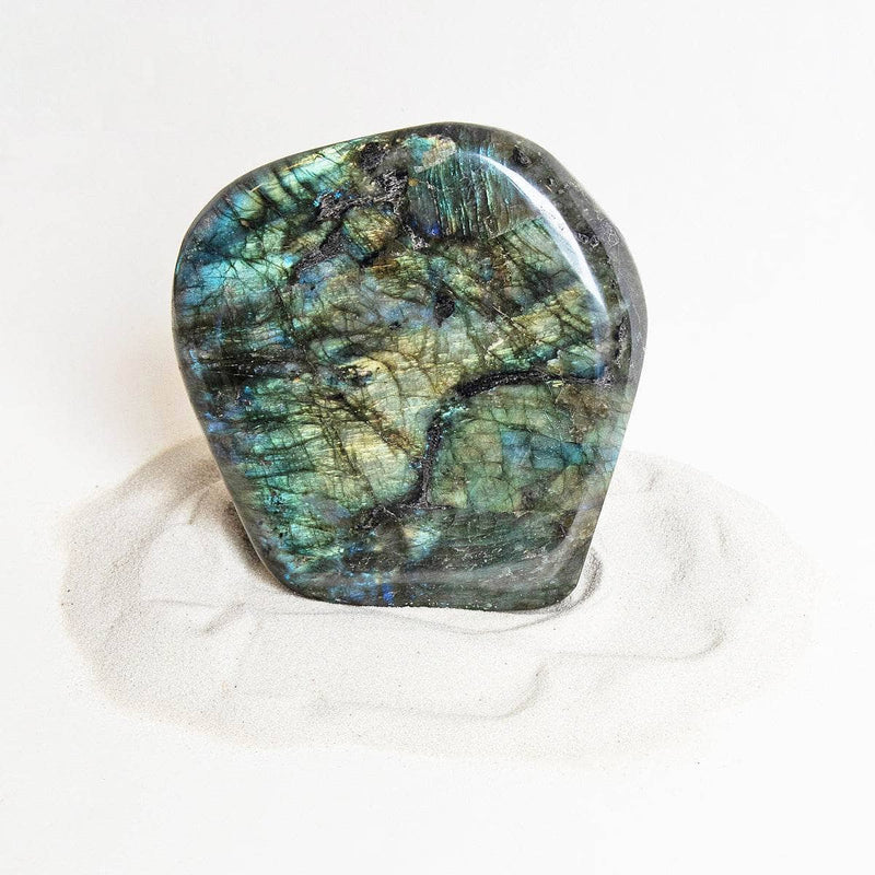 Labradorite Blue Flame Freeform Crystals by Tiny Rituals - A Girl's Gotta Spa!