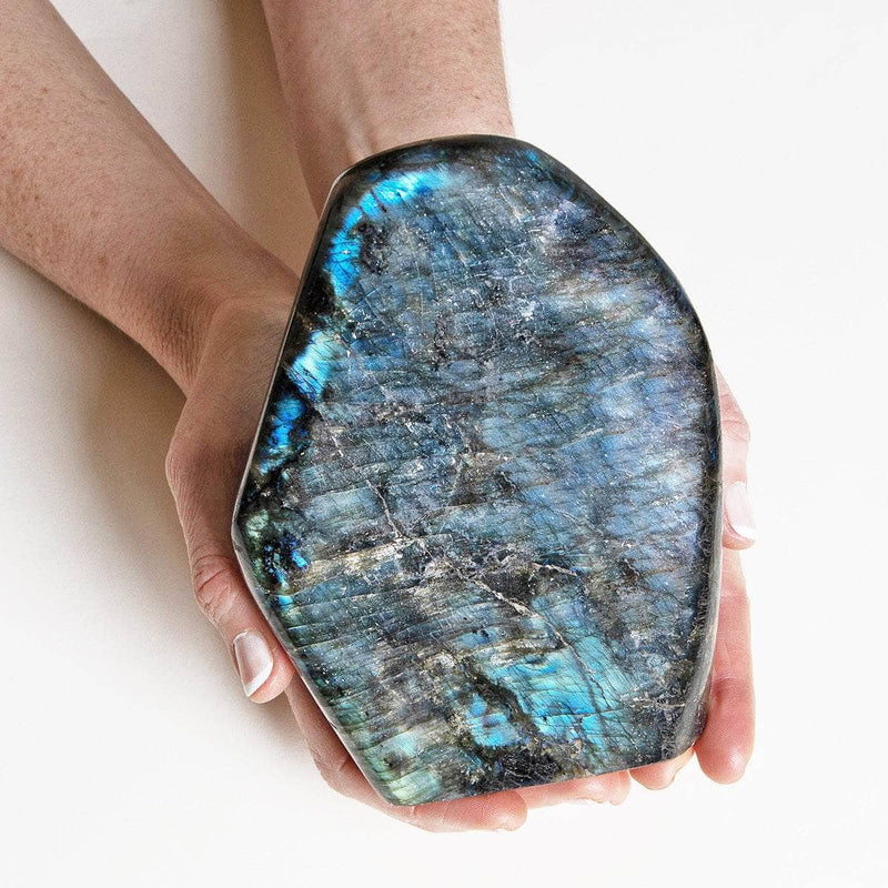 Labradorite Blue Flame Freeform Crystals by Tiny Rituals - A Girl's Gotta Spa!