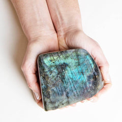 Labradorite Blue Flame Freeform Crystals by Tiny Rituals - A Girl's Gotta Spa!