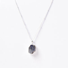 Labradorite Raw Crystal Necklace by Tiny Rituals - A Girl's Gotta Spa!