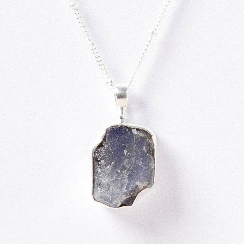 Labradorite Raw Crystal Necklace by Tiny Rituals - A Girl's Gotta Spa!