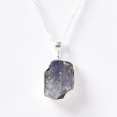 Labradorite Raw Crystal Necklace by Tiny Rituals - A Girl's Gotta Spa!