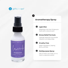 Lavender Hydrosol Mist Pillow Spray - A Girl's Gotta Spa!