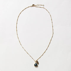 March Bloodstone Birthstone Necklace by Tiny Rituals - A Girl's Gotta Spa!