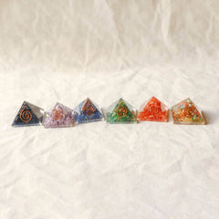 Mini Gemstone Orgone Pyramid by Tiny Rituals - A Girl's Gotta Spa!