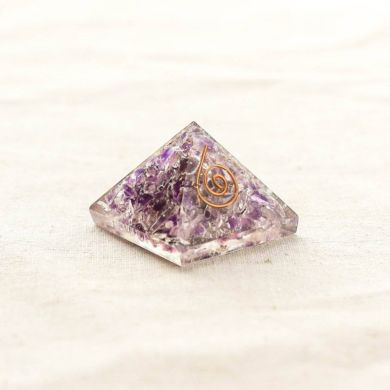 Mini Gemstone Orgone Pyramid by Tiny Rituals - A Girl's Gotta Spa!