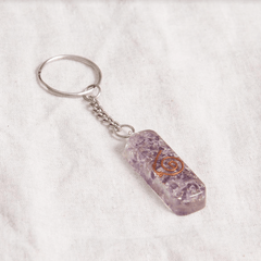 Orgonite Gemstone Keychains by Tiny Rituals - A Girl's Gotta Spa!