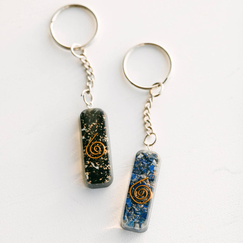 Orgonite Gemstone Keychains by Tiny Rituals - A Girl's Gotta Spa!