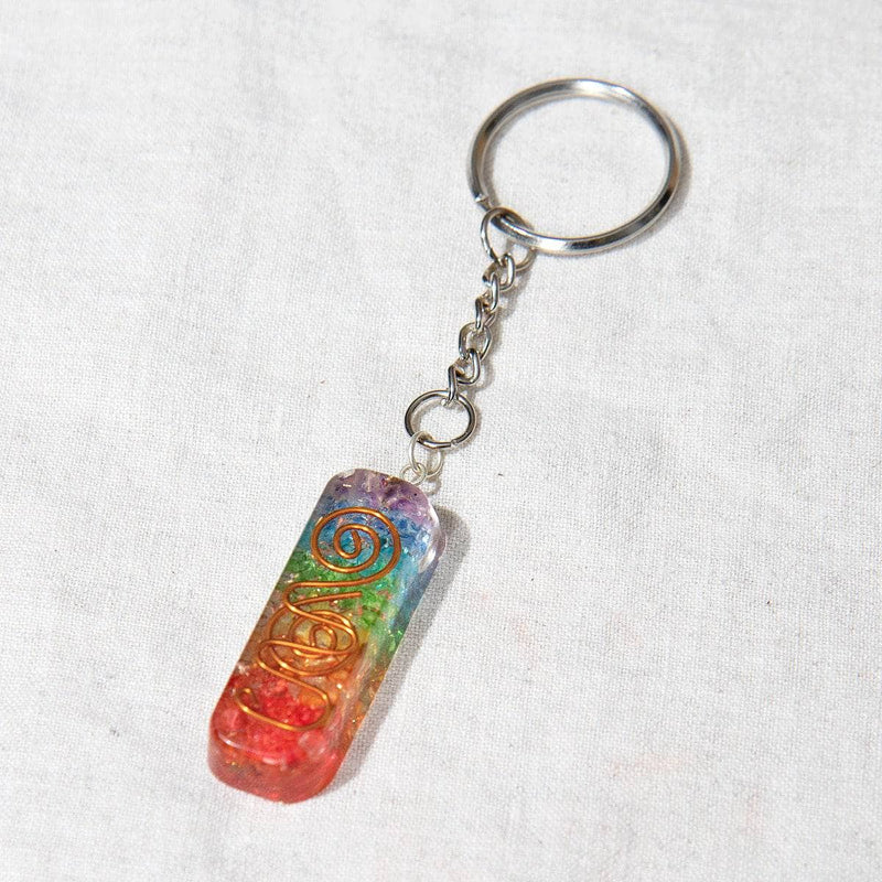 Orgonite Gemstone Keychains by Tiny Rituals - A Girl's Gotta Spa!