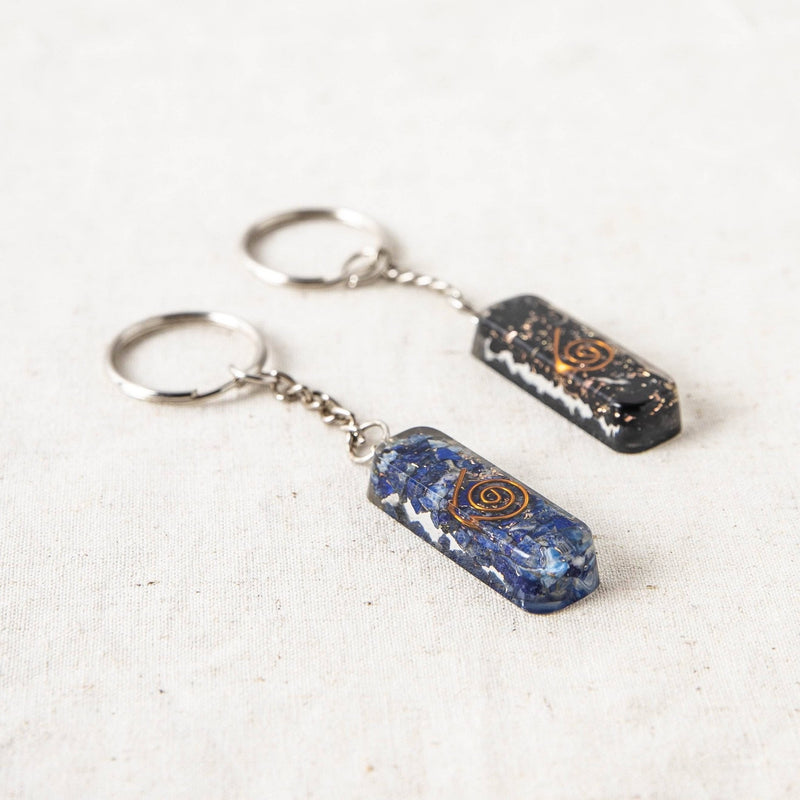 Orgonite Gemstone Keychains by Tiny Rituals - A Girl's Gotta Spa!