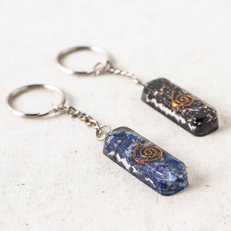 Orgonite Gemstone Keychains by Tiny Rituals - A Girl's Gotta Spa!