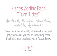 Pisces Bracelet Set by Tiny Rituals - A Girl's Gotta Spa!