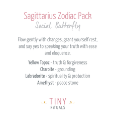 Sagittarius Bracelet Set by Tiny Rituals - A Girl's Gotta Spa!