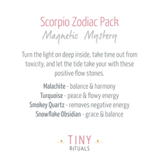 Scorpio Bracelet Set by Tiny Rituals - A Girl's Gotta Spa!