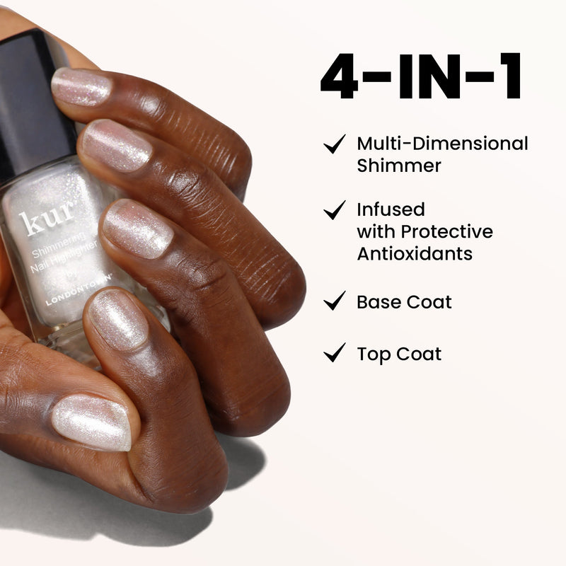 Shimmering Nail Highlighter - Mirror Ball by LONDONTOWN - A Girl's Gotta Spa!