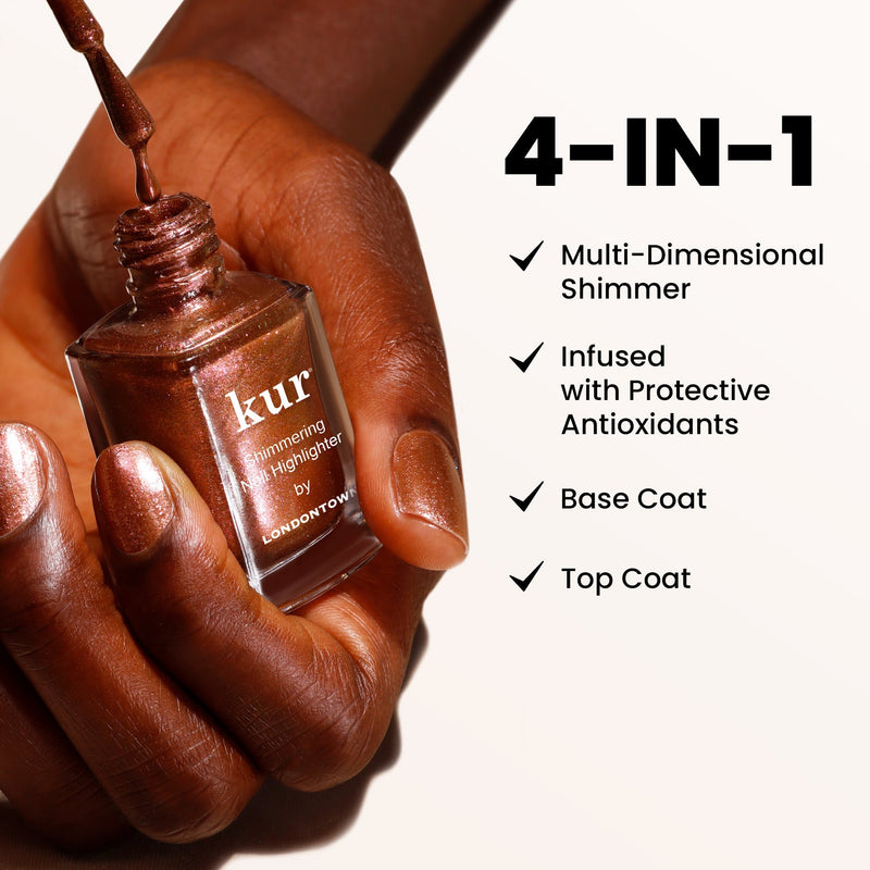 Shimmering Nail Highlighter - Molten by LONDONTOWN - A Girl's Gotta Spa!