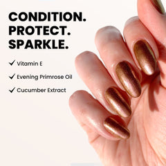 Shimmering Nail Highlighter - Molten by LONDONTOWN - A Girl's Gotta Spa!
