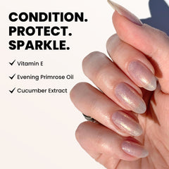 Shimmering Nail Highlighter - Sunkissed by LONDONTOWN - A Girl's Gotta Spa!