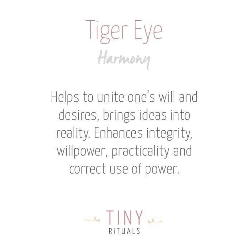 Tiger Eye Heart by Tiny Rituals - A Girl's Gotta Spa!